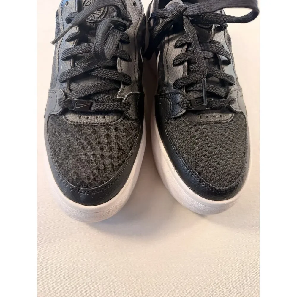 Nike Wmns Court Vision Alta TXT Black White CW6536-001 Size 9 Sneakers